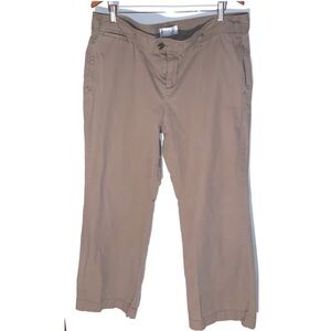 Gap trouser favorite khaki vintage brown pants size 18